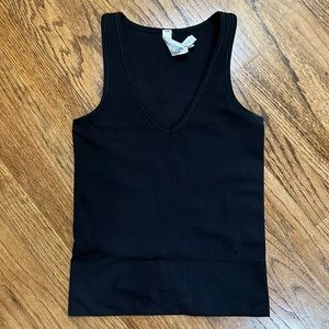 Athleta Aurora Seamless Tank- black- size XXS